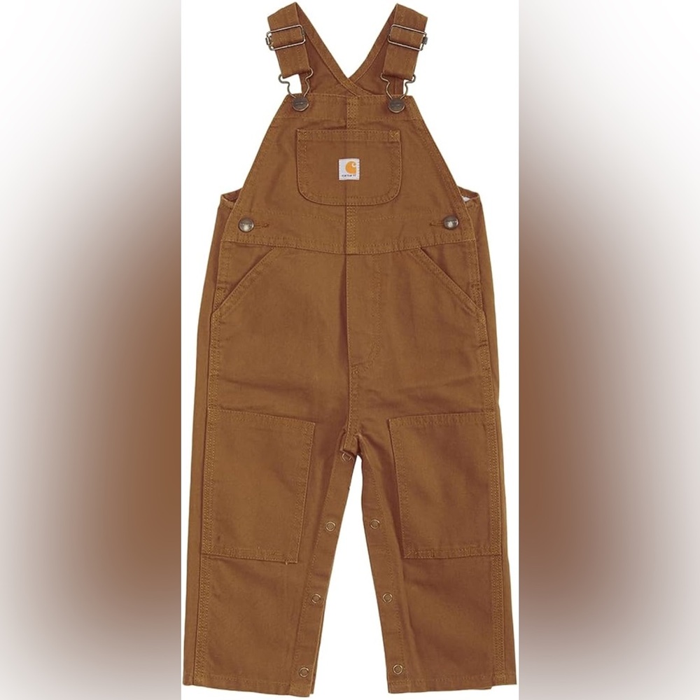 NEW Carhartt Toddler Canvas Bib Overall
